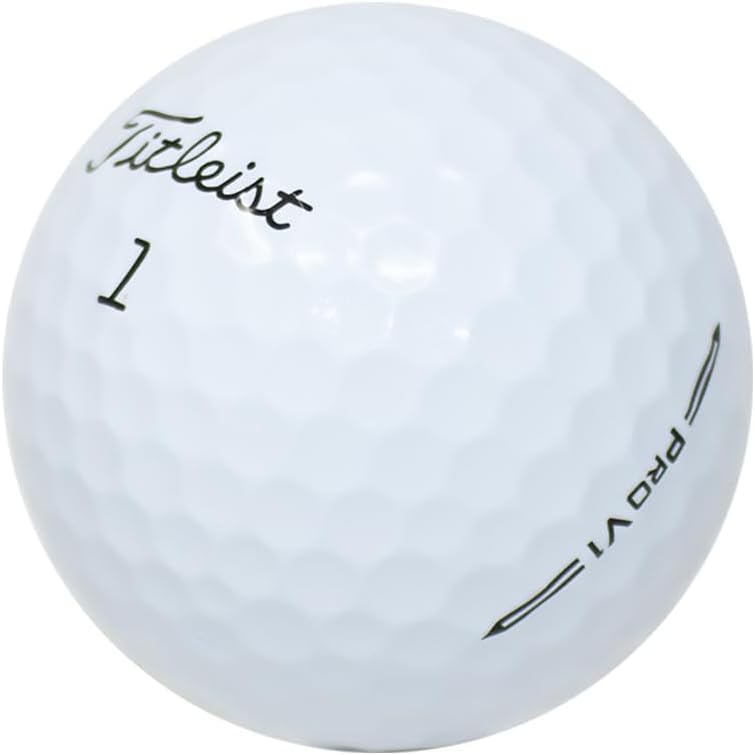 LostGolfBalls - Titleist Pro V1 Golf Balls in Refinished Condition, 2023 Year Model, No Logos, No Player Markings, Refinished Used Golf Balls, Quality Guaranteed, White - Image 1